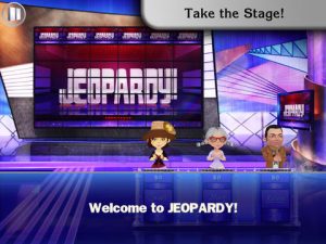 Screenshot of Jeopardy app in iTunes store.