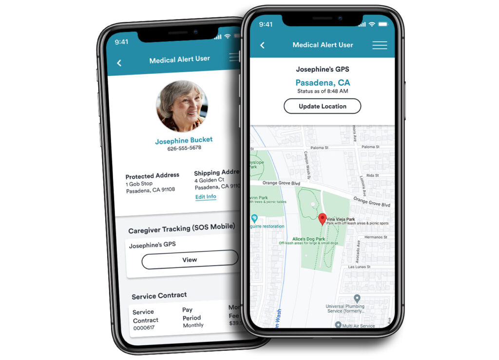 bay alarm medical caregiver tracking