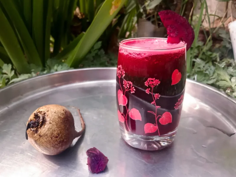 beet juice, Bay Alarm Medical morning drinks to lower blood pressure blog