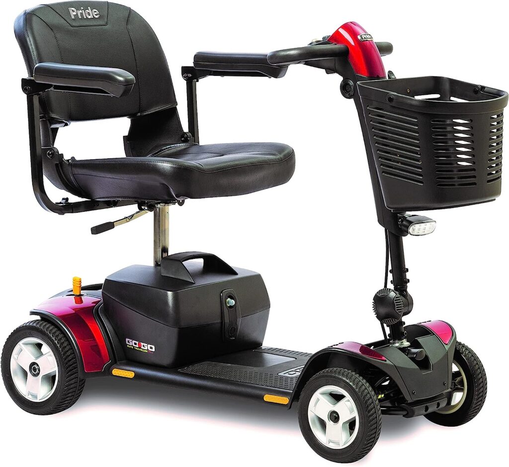 pride mobility 4 wheel scooter