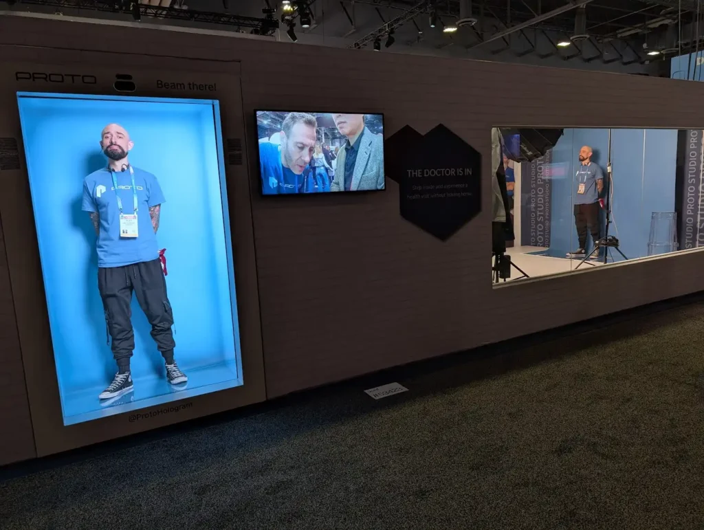 proto hologram booth ces 2026